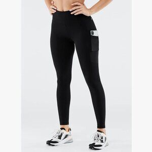 Fabletics On The Go PowerHold High Waisted Leggings Black